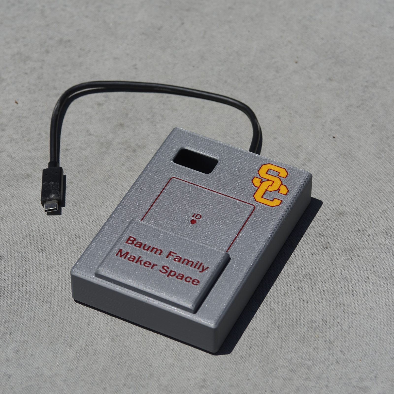 RFID lockout enclosure mounted on machine